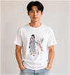 Elegant Eastern Beauty Graphic T-Shirt