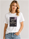 Journée Pour Apprendre Typography Graphic T-Shirt