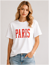 Paris Bold Typography Graphic T-Shirt