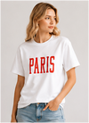 Paris Bold Typography Graphic T-Shirt