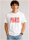 Paris Bold Typography Graphic T-Shirt