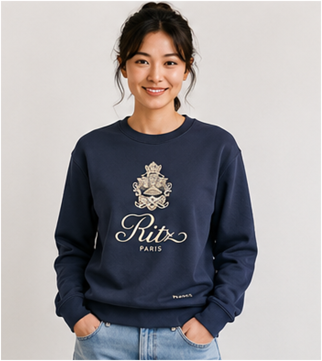 Ritz Paris Crest Sweatshirt